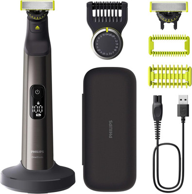 PHILIPS Oneblade Pro 360 Face & Body - Elektrischer Rasierer, Trimmer & Bodygroo