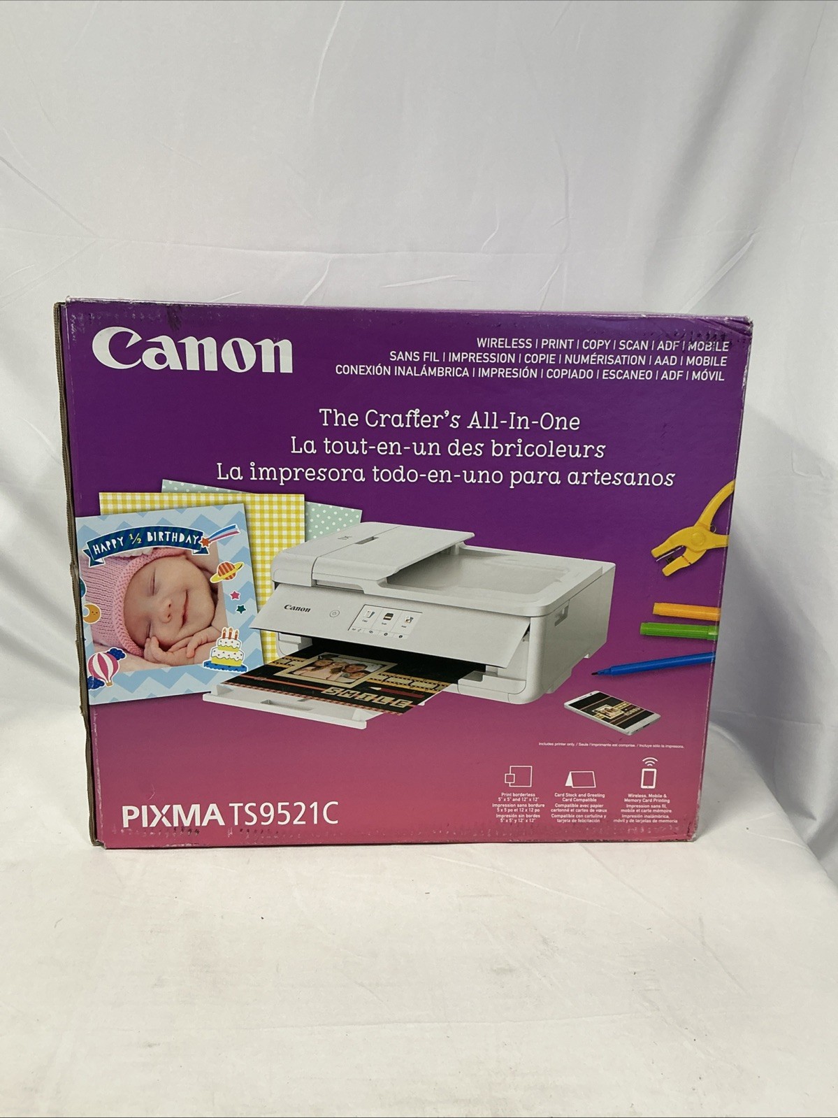 Canon Pixma TS9521C All-in-One Inkjet Printer