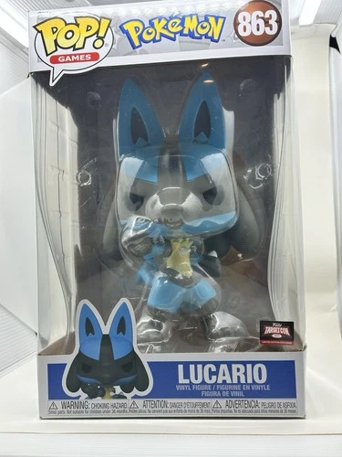 Funko Pop! Vinyl Jumbo 10 in: Pokémon - Lucario (Jumbo) - Target #863