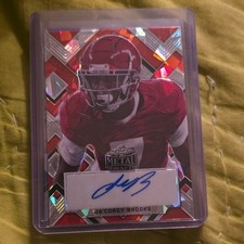 2022 Leaf Metal Draft Football Cards Checklist 21