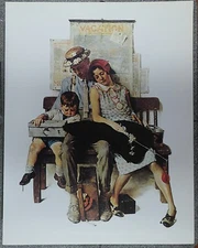 Norman Rockwell 50 Favorites 1930 Poster 'Home from Vacation'