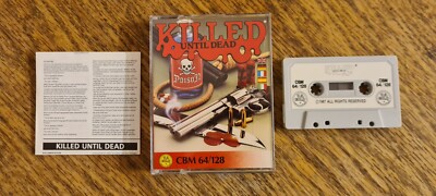 KILLED UNTIL DEAD - COMMODORE 64 C64 C128 - getestet & funktionsfähig - selten!