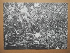 Aerial Photograph of Whitehall, London - Vintage Print - 1965
