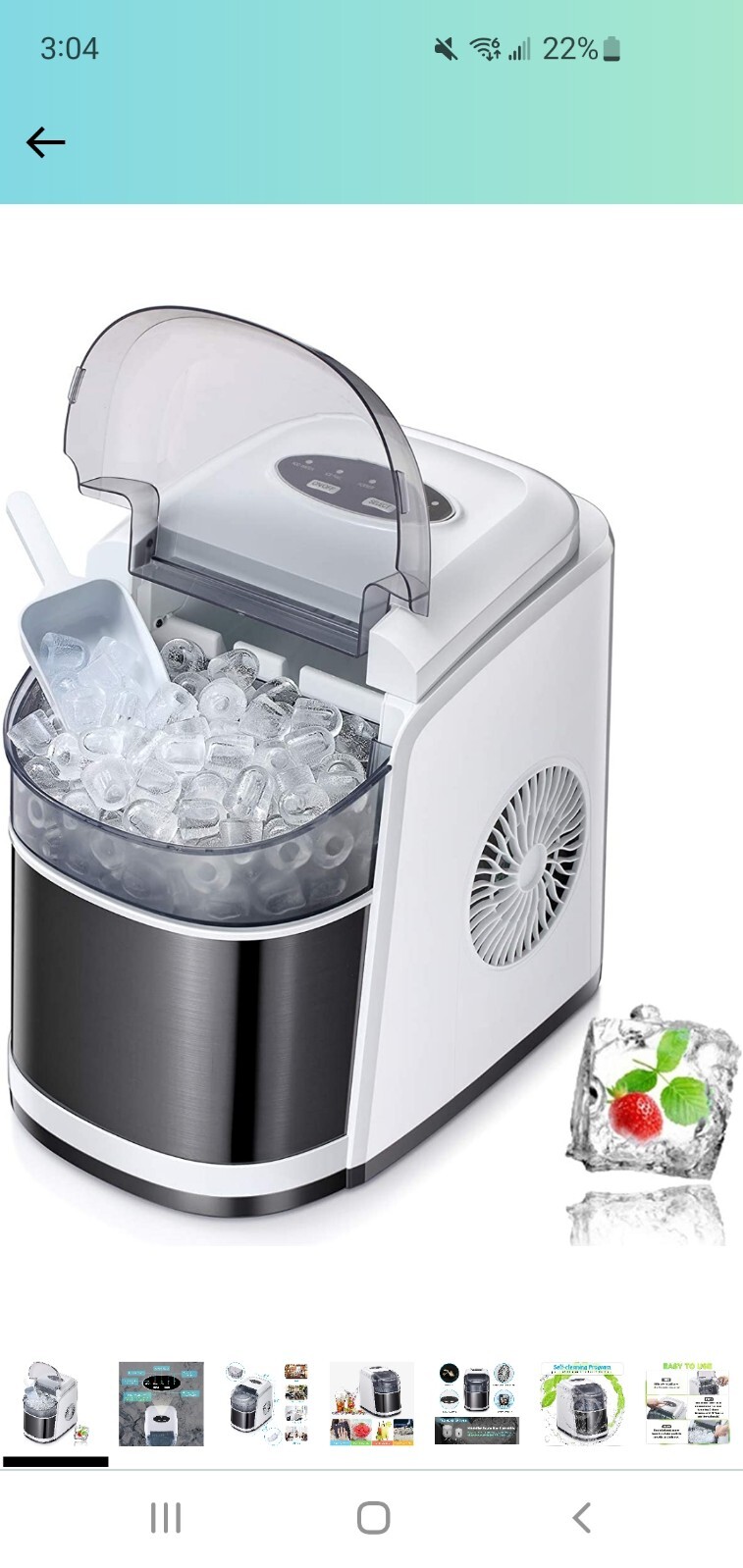 Portable Ice Maker antarctic star-image