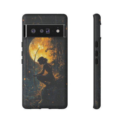 Aztec Girl Hunter Bow Arrow - Phone Ink Case for iPhone, Galaxy, Pixel - Picture 166 of 281