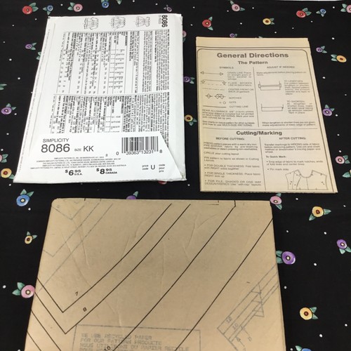 Daisy Kingdom Sizes 7-12 Gunne Sax Style Simplicity 8086 Girl Dress Pattern Vtg - Picture 7 of 9