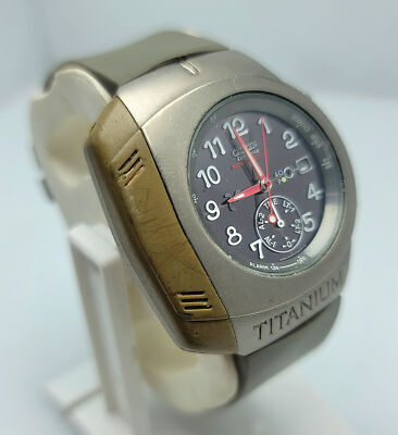 時計 Citizen Eco-Drive 9417-H22838 TA Radio Controlled Titanium Vintage