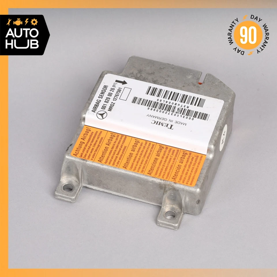 96-02 梅赛德斯 R129 SL320 E420 安全气囊安全气囊传感器 SRS 控制模块 原始设备制造商 — 第 4/4 张图片