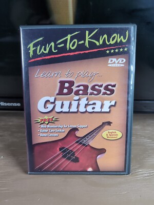Fun To Know: Learn to Play Bass Guitar DVD - Free CAN Shipping 