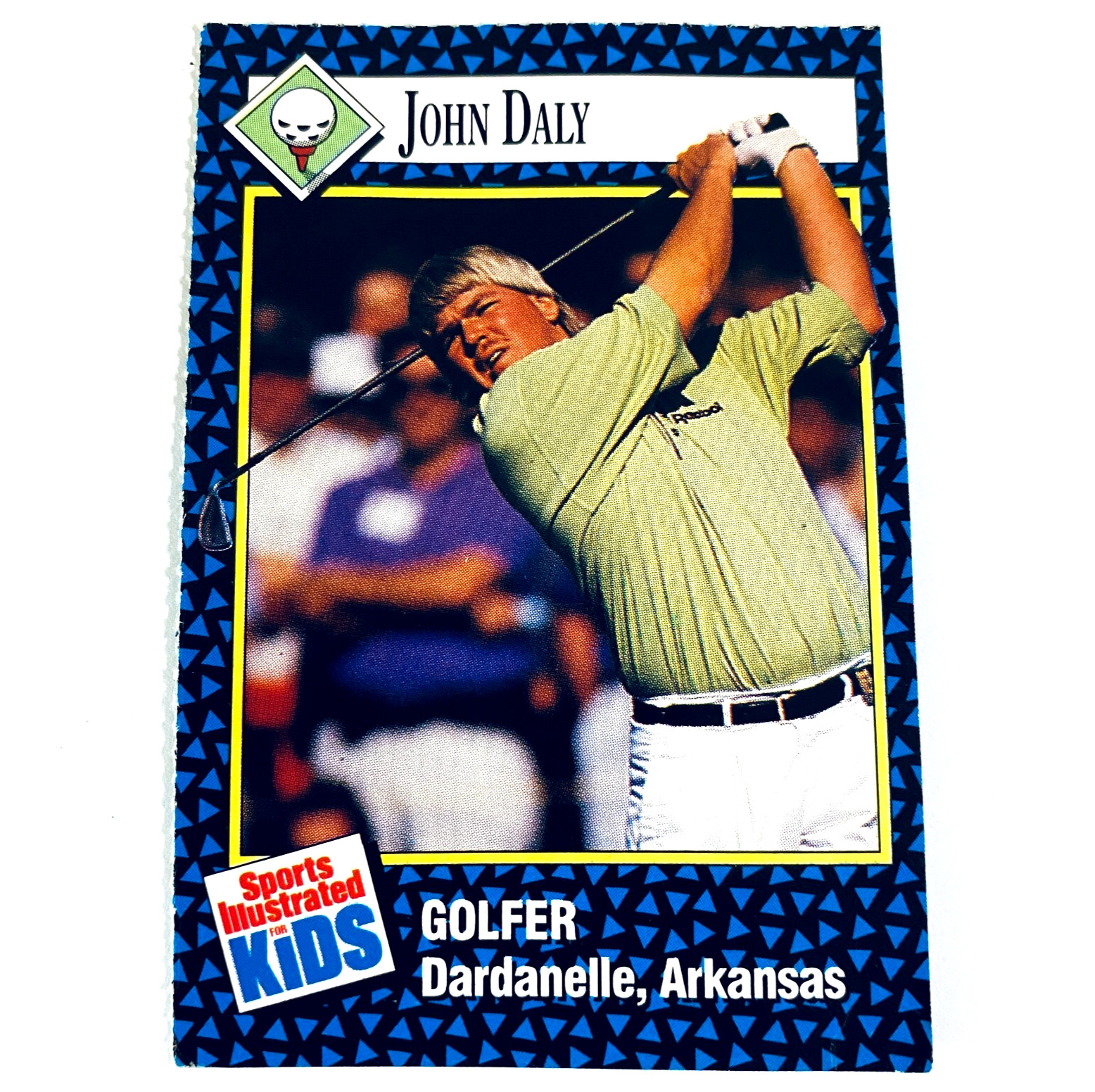 John Daly 1992 Sports Illustrated for Kids Series 2 #52 PGA Golf Magazine Insert