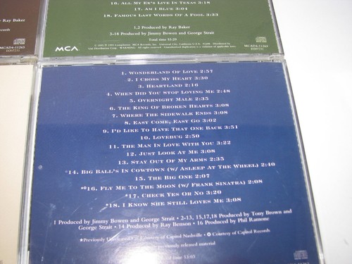 GEORGE STRAIT: STRAIT OUT OF THE BOX - 4 DISC COUNTRY MUSIC CD SET 1 2 3 4 - Picture 6 of 7