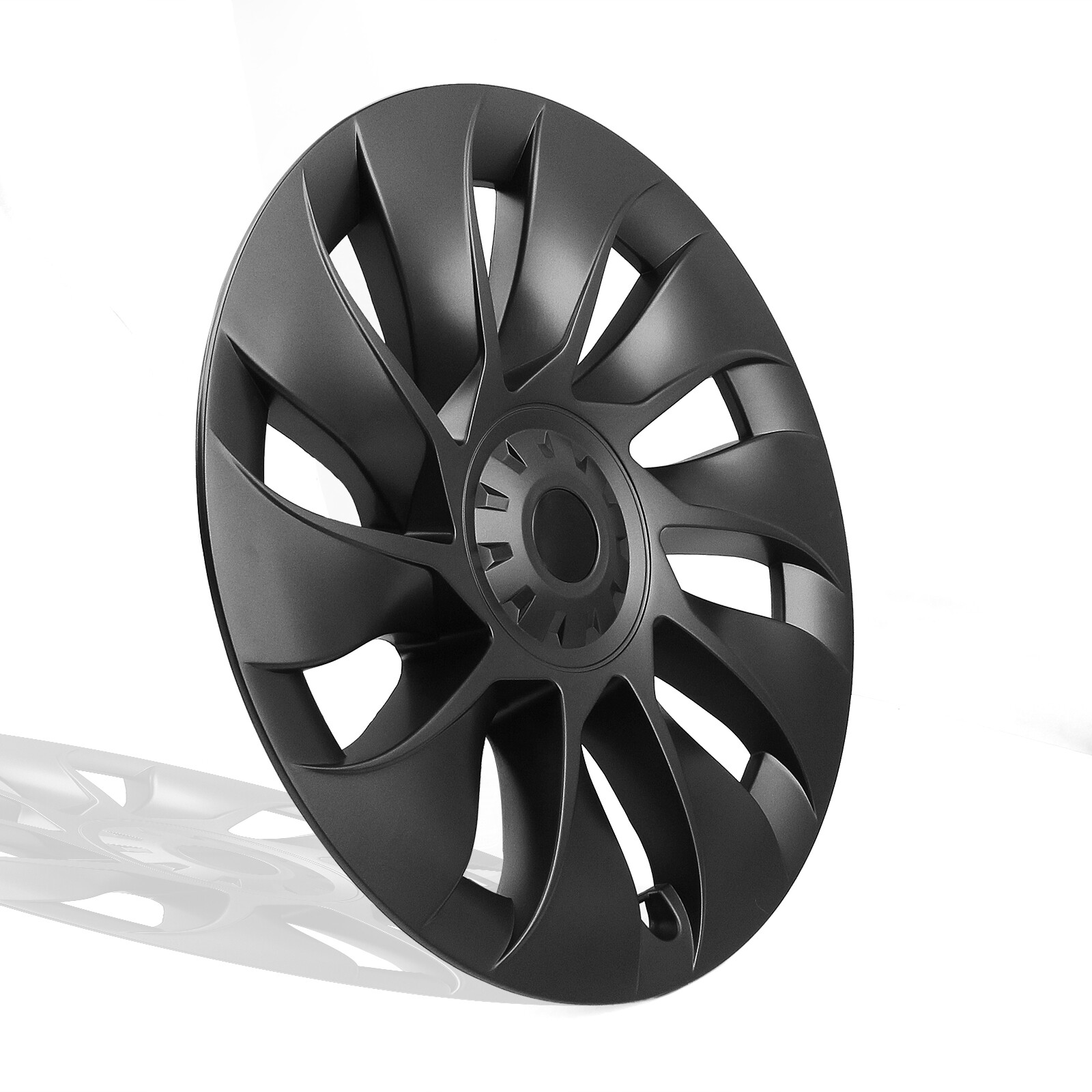 1Set 20" Wheel Hubcaps Rim Cover Whirlwind Look For Tesla Model Y 2020