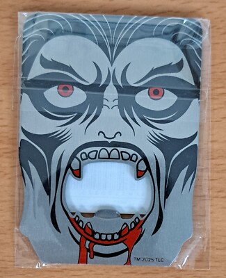 Loot Fright Vampire Bottle Opener Magnet Metal Dracula