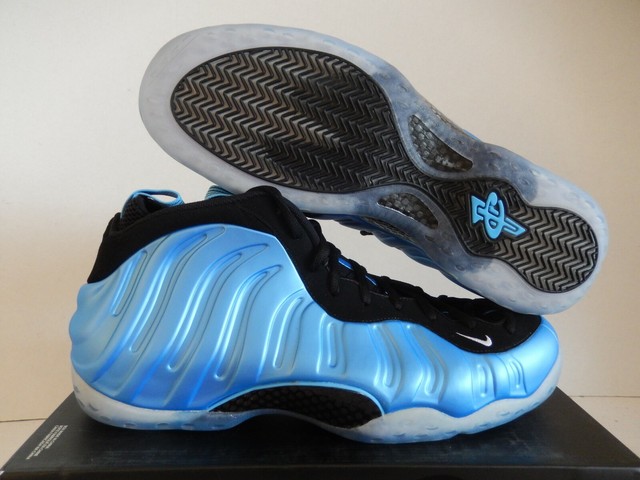 nike foamposite university blue