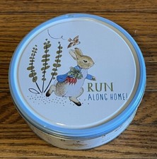 2018 Cute Beatrix Potter Rabbit Jacobsens Of Denmark Round Tin Easter Bunny