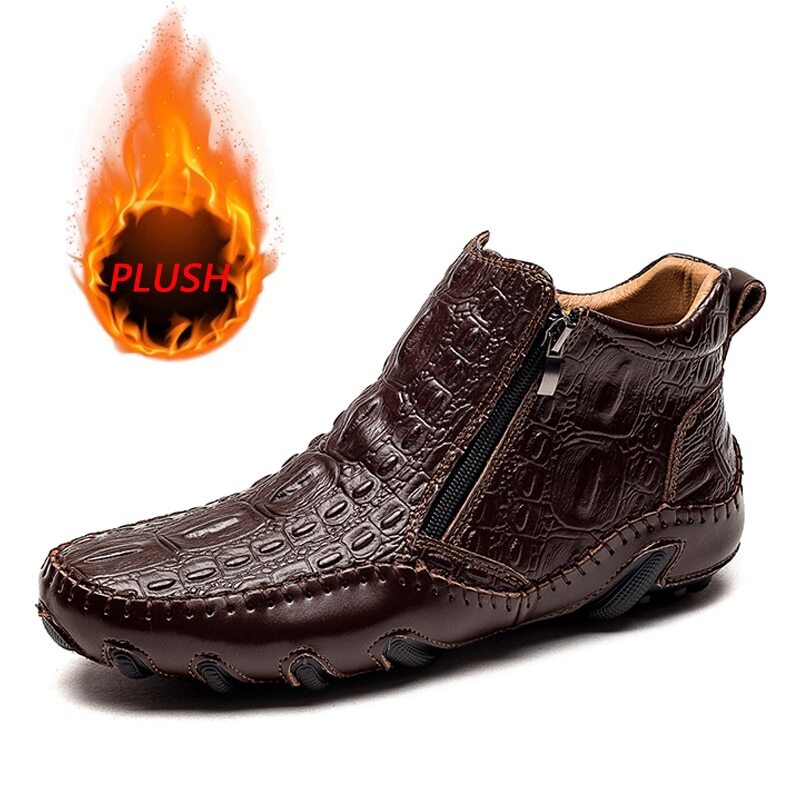 SALOMON Scarpe da uomo in pelle alla moda stivaletti outdoor passeggio moto passeggio sneaker