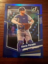 2023 Donruss Baseball Base Holo Blue #108 Kevin Parada - New York Mets