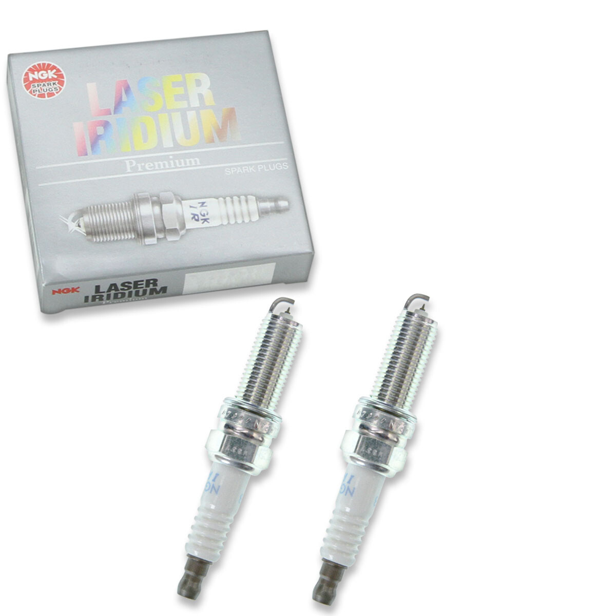 2 pc NGK 1989 ILKR7B8 Laser Iridium Spark Plugs for XP5702DP2 XP5702 cl