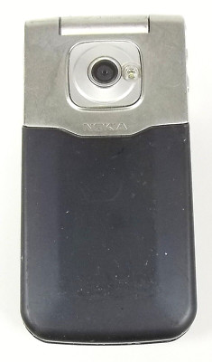 Nokia 7510 - Blue and Silver ( T-Mobile ) Rare Cellular Flip Phone