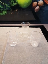 ***2 TEEGLÄSER JENAER GLAS plus 1 TEEGLAS "NO NAME" wie Neu***