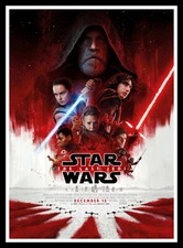 Star Wars The Last Jedi Movie Poster Print & Unframed Canvas Prints