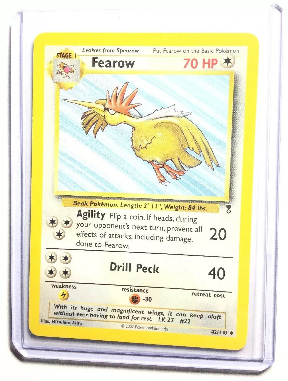 FEAROW - 42/110 - Legendary Collection - Uncommon - Pokemon Card - NM