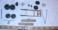 BRASS CHASSIS KIT UNBUILT FOR SLOT CAR 1960s 1:24 SCALE