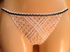 String Chantal Thomass Modèle Tulle Froncé, Rose, Taille 44 - Neuf Avec étiquettes