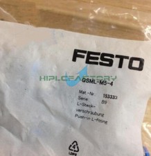 10PCS FESTO Push-In Fittings QSML-M5-4 153333 New