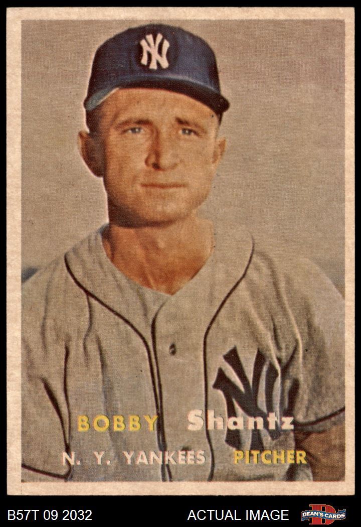 1957 Topps 272 Bobby Shantz Yankees 7.5 NM+ B57T 09 2032 eBay