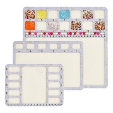 3 Style Felt Beading Mat, Felt Design Bead Boards with Centimeter Alphabetic ...