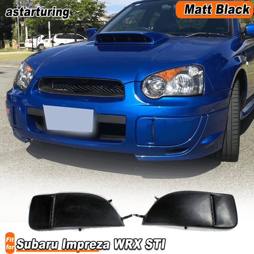 Cubiertas antiniebla tapa lámpara parachoques delantero PU para Subaru Impreza WRX STI 2004-2005 - Imagen 1 de 10