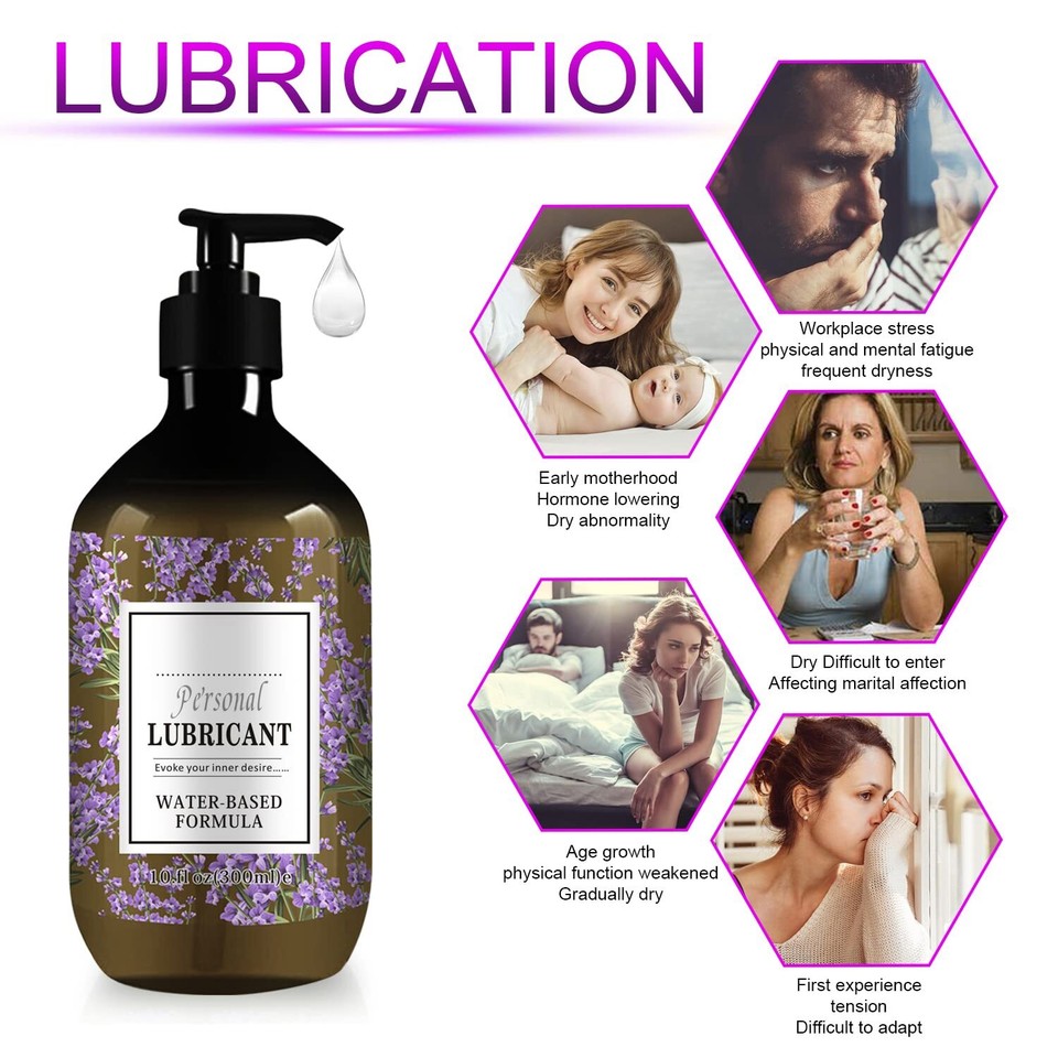 Lube Lubrication for for Couples,10 Fl Oz Personal Lubrication Water