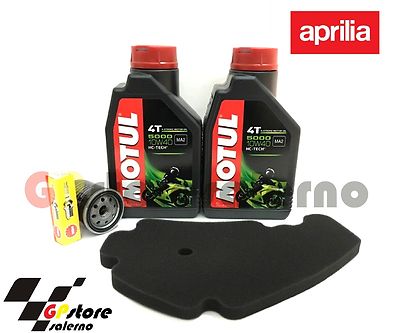 Kit Révision Aprilia Sport City Cube 300 I.e. 2008-2014 - Huile Filtres Bougie