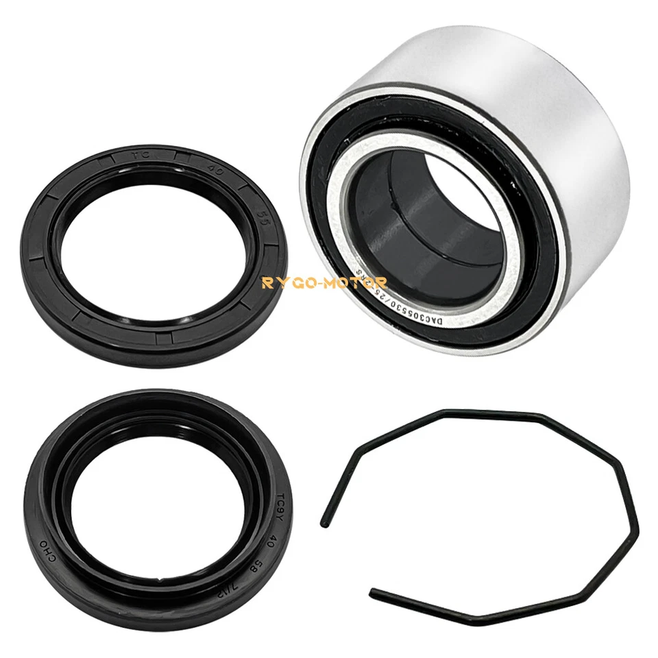 Front Wheel Hub Bearings & Seal Kit for Arctic Cat 375 400 500 600 Bearcat 454 - Изображение 3 из 4