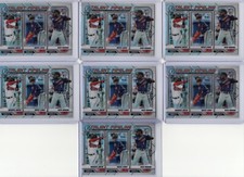 2021 BOWMAN BASEBALL CHROME TALENT PIPELINE MN TWINS JAVIER LEWIS GORDON LOT (7)