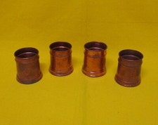 ✅ DELIZIOSI QUATTRO ANTICHI PENTOLINO IN RAME EPOCA 900 ANTIQUE - 4099