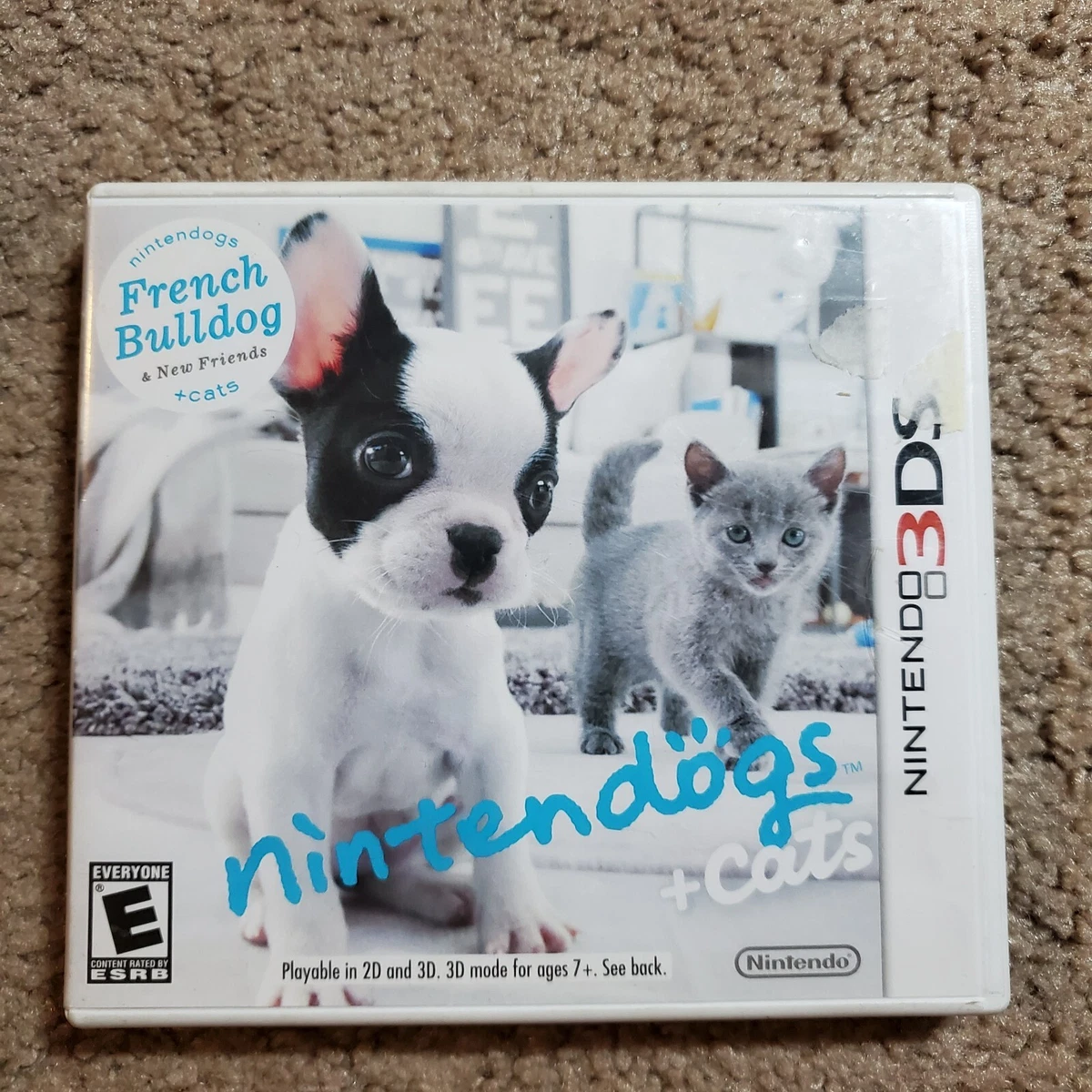 til stede Happening Sanctuary Nintendogs + Cats: French Bulldog &amp; New Friends complete Nintendo 3DS  CIB | eBay