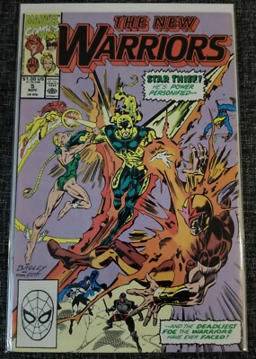The New Warriors #5, Marvel Comics 1990