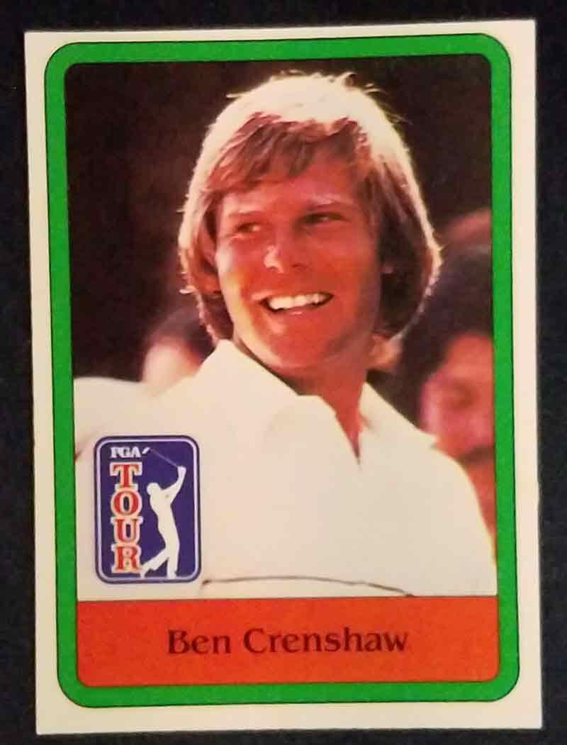 1981 Donruss Golf #5 Ben Crenshaw Rookie RC PGA Tour NR-MINT++