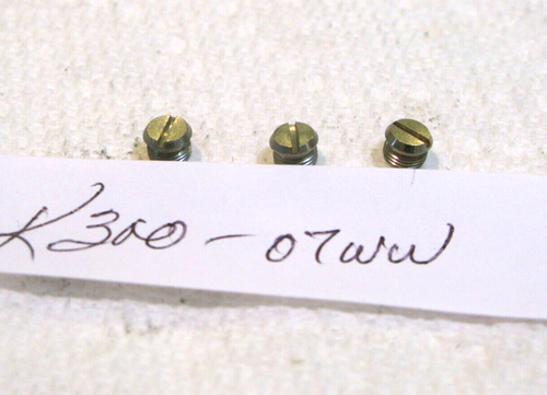 Garcia Mitchell 300 reel bail wire line guide screw 81053 France set of 3 - Picture 1 of 3