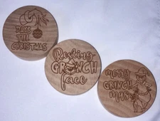 Christmas Merry Grinchmas Handheld  Bottle Opener Set of 3