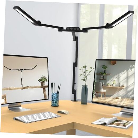 Architect Desk Lamp with 5 Light Bars for Home office, 32.5Inch Long Led Desk