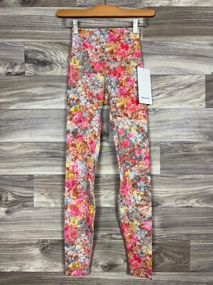 Lululemon Align Pant 28'' HR NULU Size 2 Inflorescence Multi IFLO 76993