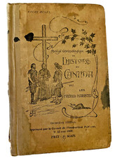 Antique Enseignement Primaire Abrege Chronologique De L'Histoire Du Canada 1907