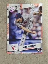 Chris Vallimont Rookie RC 2024 Topps Big League Card #98 Cleveland Guardians