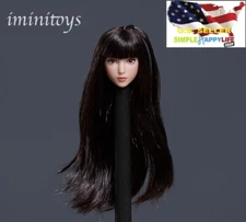 1/12 female Head Pale for 6" phicen TBLeague figure T01A T03A T04A M019E ❶USA❶