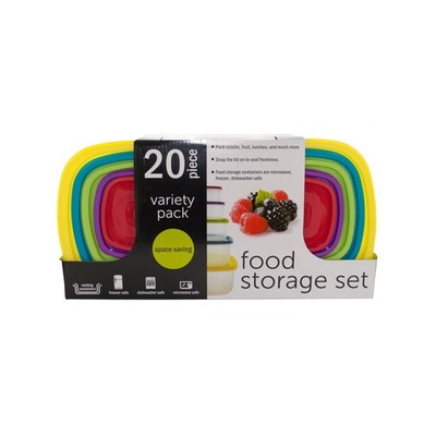 Variety Pack Food Storage Containers Set
