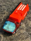 Hot Wheels Redline Heavyweights 1969 Fire Engine (HK) White Int, Badge-See Desc