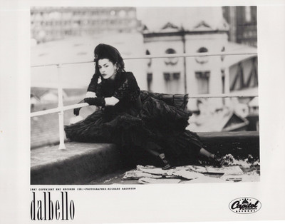 Dalbello Foto Original Schwarz Und Weiß Capitol Records Presse Promo 1987